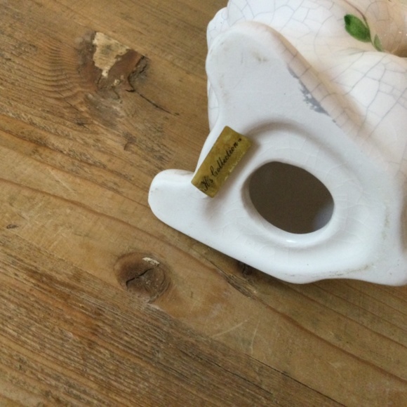 VTG Ks Collection Porcelain Bunny Rabbit w/Crazed Pattern 4” Set of 2 - Picture 5 of 7